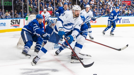Paul scores 2, Tampa Bay Lightning hold off Maple Leafs 2-1 in Game 7