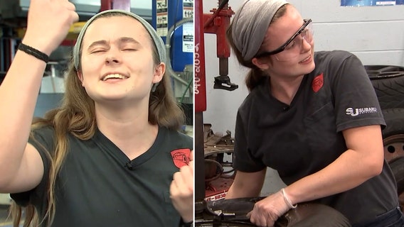 Northeast High student becomes first from school's automotive program to become valedictorian