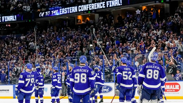 Defending Stanley Cup champion Lightning back in Eastern Conference Final
