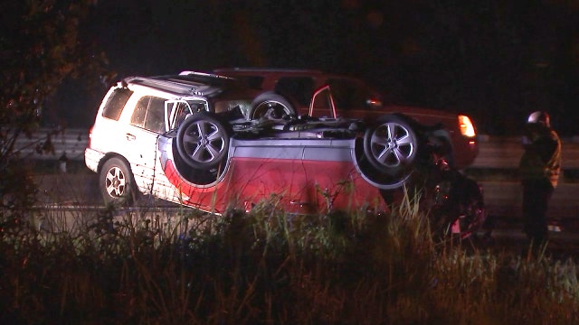 FHP: 5 kids, 1 adult from Philadelphia injured in I-75 crash after impaired driver stops in middle of lane