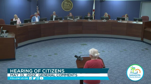 Sarasota County School Board meeting resumes one week after abrupt ending