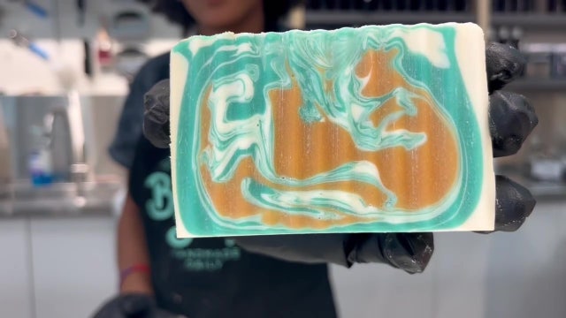 Tampa company hand makes soap on-site
