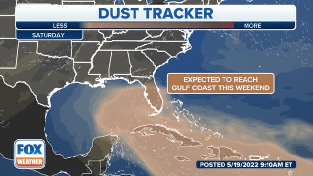 Saharan dust plume will reach Florida by this weekend