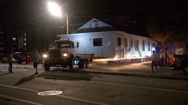 Historic Leonard Reid home relocated to new location in Sarasota to preserve history