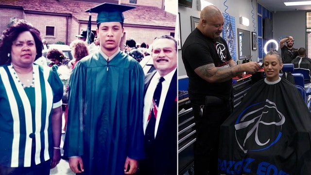 Tampa barber who cuts hair for local athletes credits mom's decision to move to Florida for his success