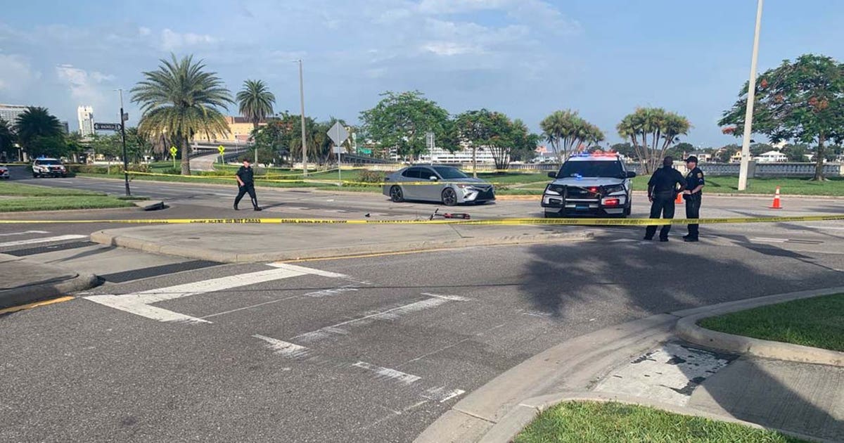 Pedestrian on scooter seriously injured after being hit by car on ...