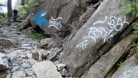 Yosemite National Park: Roughly 30 sites vandalized with graffiti, officials say