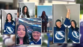 Lightning superfan sisters takeover Tampa TikTok