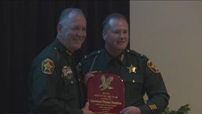 Nearly a dozen Polk County first responders recognized for heroism in Lakeland