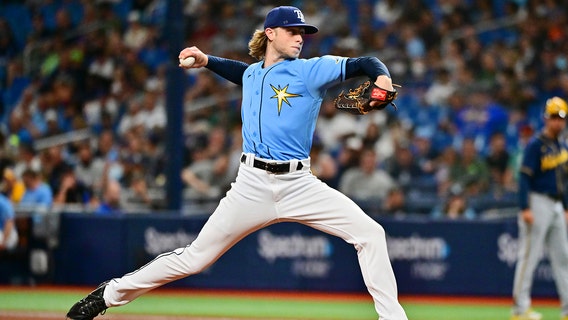 Woodruff fans 10 in return from IL, Brewers beat Rays 5-3