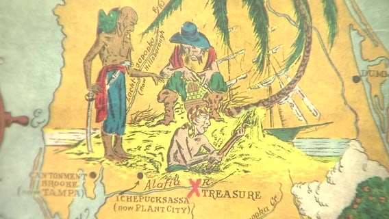 Tampa exhibit highlights old Florida through kitschy  maps