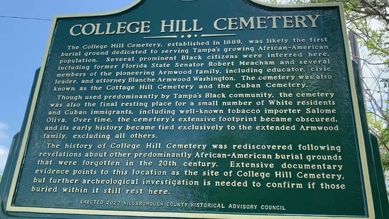 Historical marker honors Tampa’s largest forgotten African American cemetery