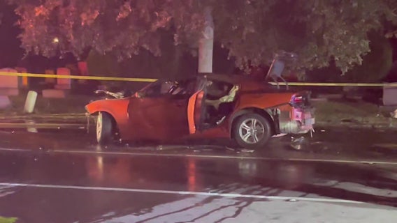 FHP: Fiery crash near Bradenton cemetery kills 1, critically injures 2, including child