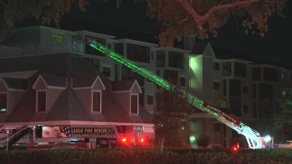 Fire damages 40 units inside Clearwater retirement community