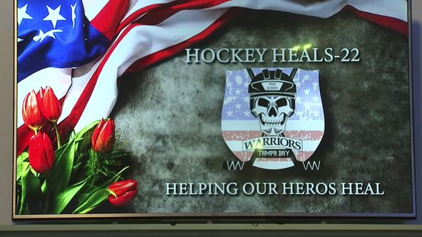 22-hour hockey game aimed at raising awareness for veteran suicide prevention