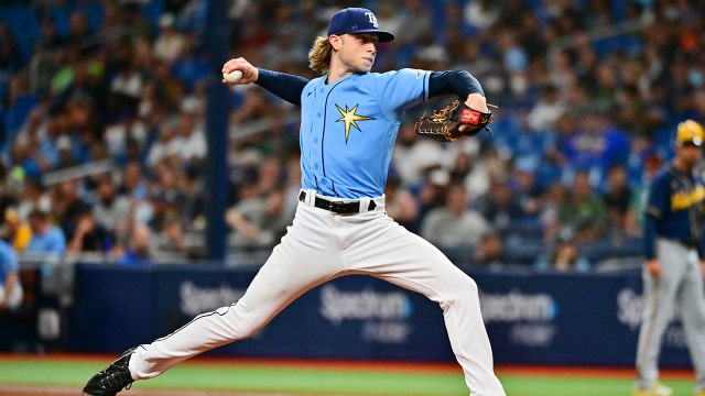 Woodruff fans 10 in return from IL, Brewers beat Rays 5-3