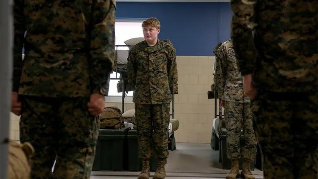 Ohio teen with spinal cancer earns title of honorary Marine: 'Amazing young man'