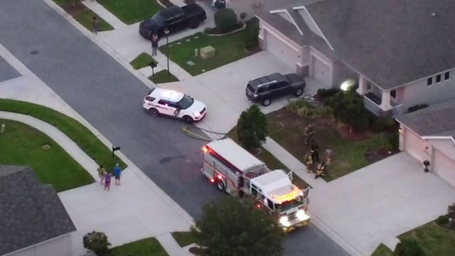 Off-duty Plant City officer helps firefighters rescue children from burning Pasco County home