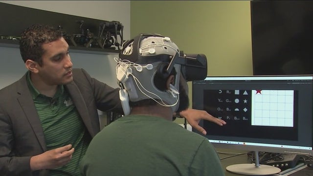 USF professor uses 'brain painting' to help treat those with ADHD through abstract art