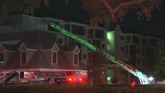 Fire damages 40 units inside Clearwater retirement community