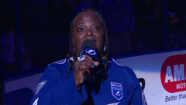 One year after harrowing COVID-19 battle, Lightning's anthem singer 'blessed' to return for Stanley Cup Final