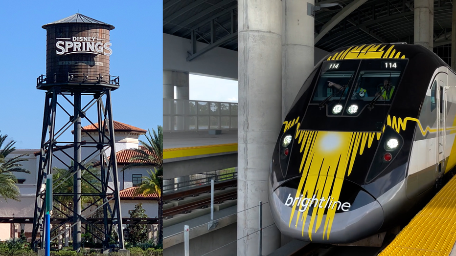 WOFL Brightline plans for train station at Disney Springs canceled