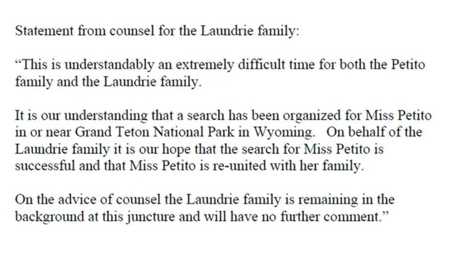 laundrie family statement