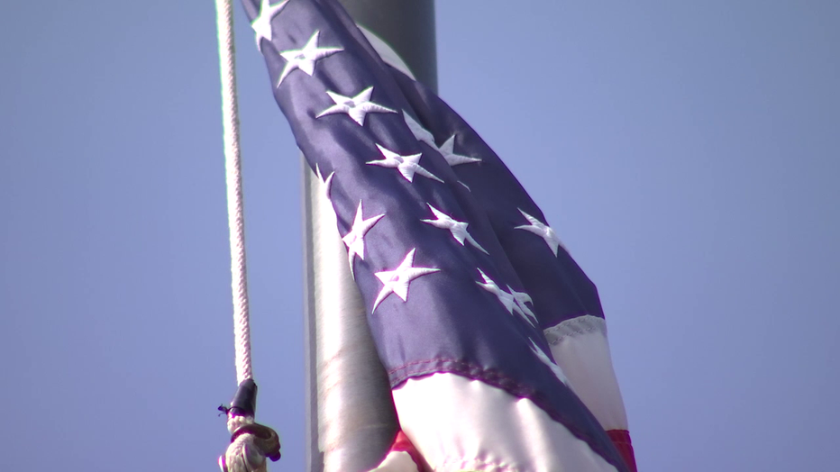 Fort De Soto 45 star American Flag