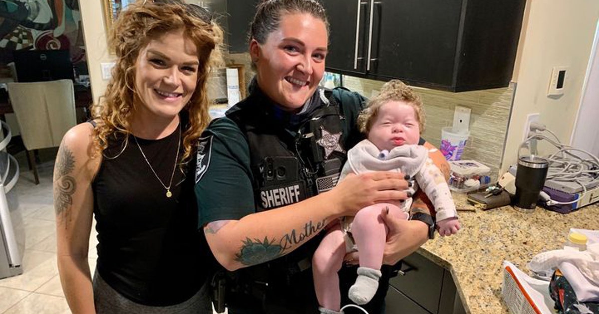 Florida deputy saves life of 3-month-old baby | FOX 13 Tampa Bay
