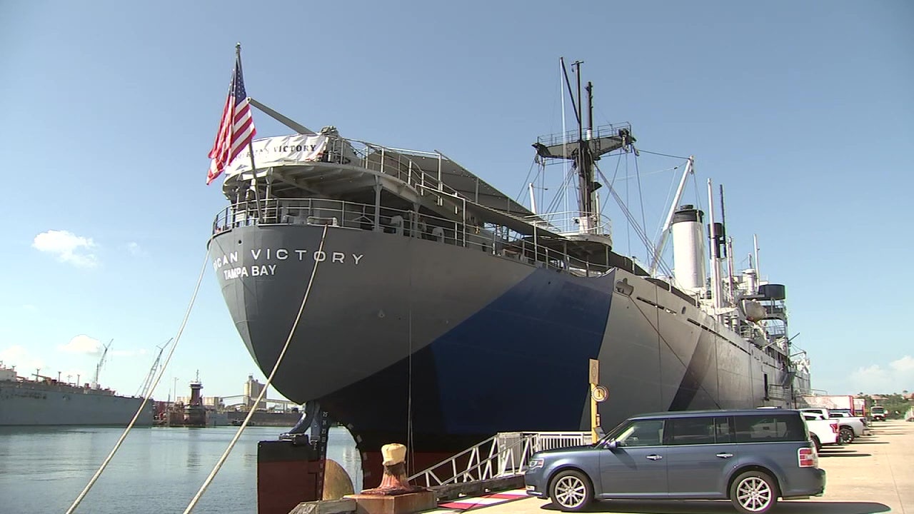 Recently renovated WWII ship returns to Tampa