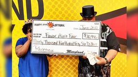 Woman wins another 30 grand playing same lottery numbers