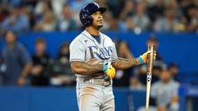 Hernández and Espinal HR, Kikuchi fans 8, Blue Jays beat Rays 4-1