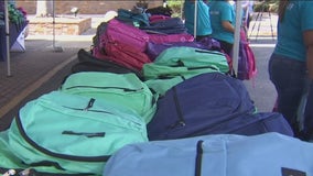 2,000 more backpacks given away at second Manatee back-to-school event