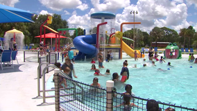 Largo's mini waterpark is an inexpensive way to beat the heat