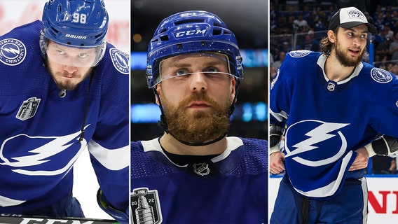 Lightning sign Sergachev, Cirelli and Cernak to eight-year extensions