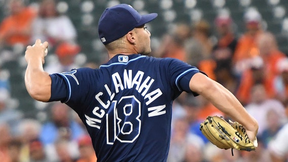 After McClanahan leaves, Orioles rally to beat Rays 5-3