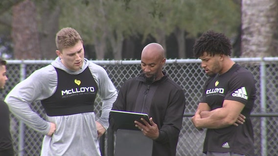 Former Bucs receiver trains NFL's new generation of players