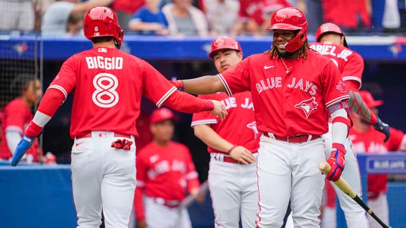 Guerrero drives in 3, Blue Jays beat Rays 9-2 on Canada Day
