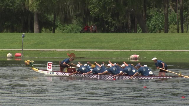 ‘Everything is unpredictable’: Ukrainian dragon boaters welcome respite in Sarasota