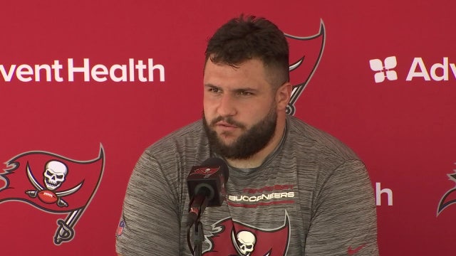 Bucs center Robert Hainsey leans on lessons taught by Ryan Jensen