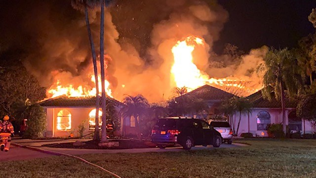 Fireworks likely sparked two house fires in Tampa Bay area