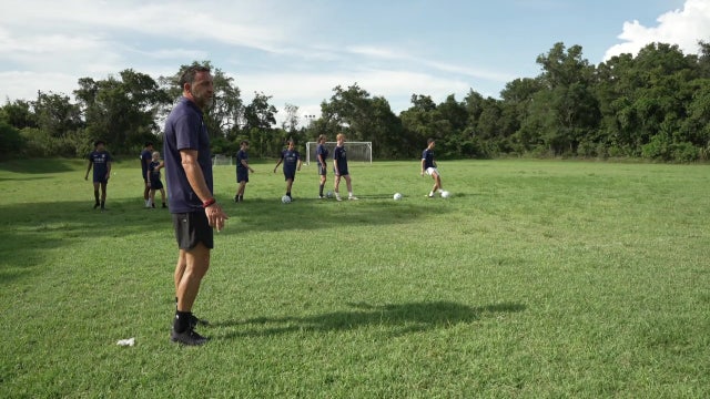 Former Bucs kicker leads local boys soccer team to state championship