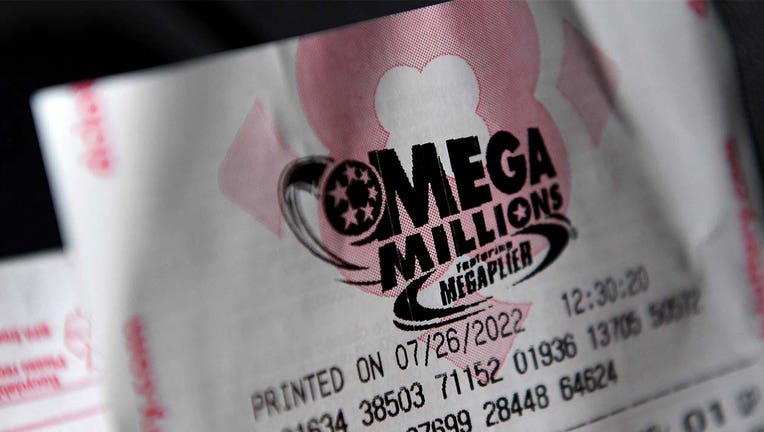 Photo: Close-up of Mega Millions ticket purchased on July 26.