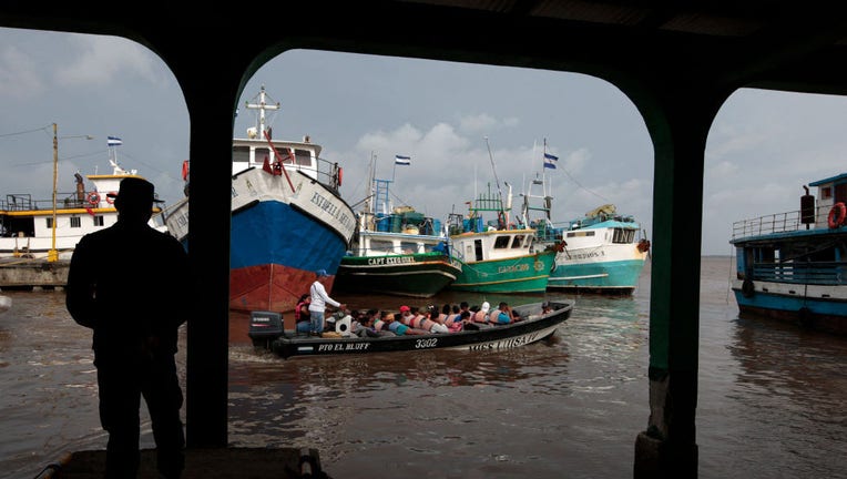 TOPSHOT-NICARAGUA-WEATHER-TROPICAL STORM-BONNIE