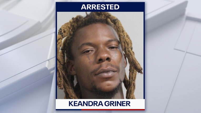 Mugshot of Keandra Griner.