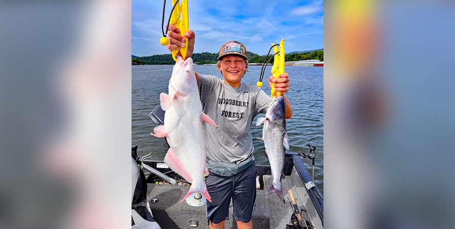 Boy makes rare catch that veteran fishing guide has never seen before