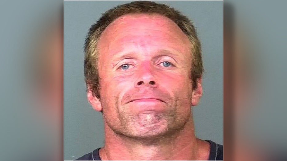 Previous mugshot of Shaun Wear.