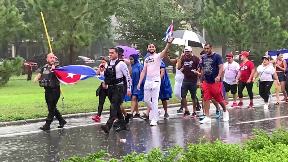 2021 Cuban protest in Tampa
