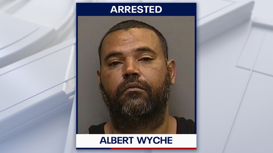 Photo: mugshot of suspect Albert Wyche