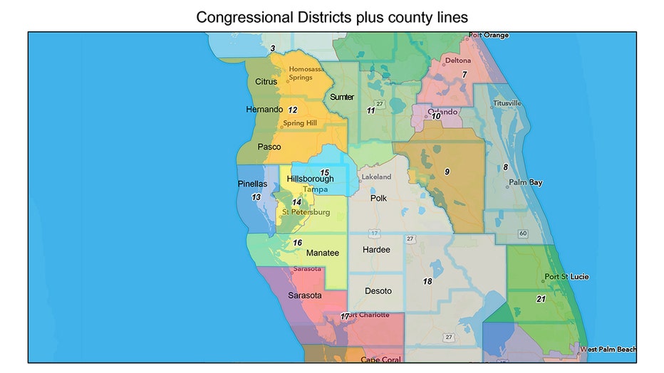 central florida congressional district map 2022